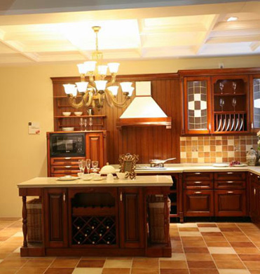 Solid wood kitchen (6)