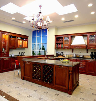 Solid wood kitchen (7)