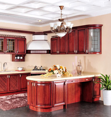 Solid wood kitchen (9)