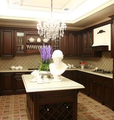 Solid wood kitchen (23)